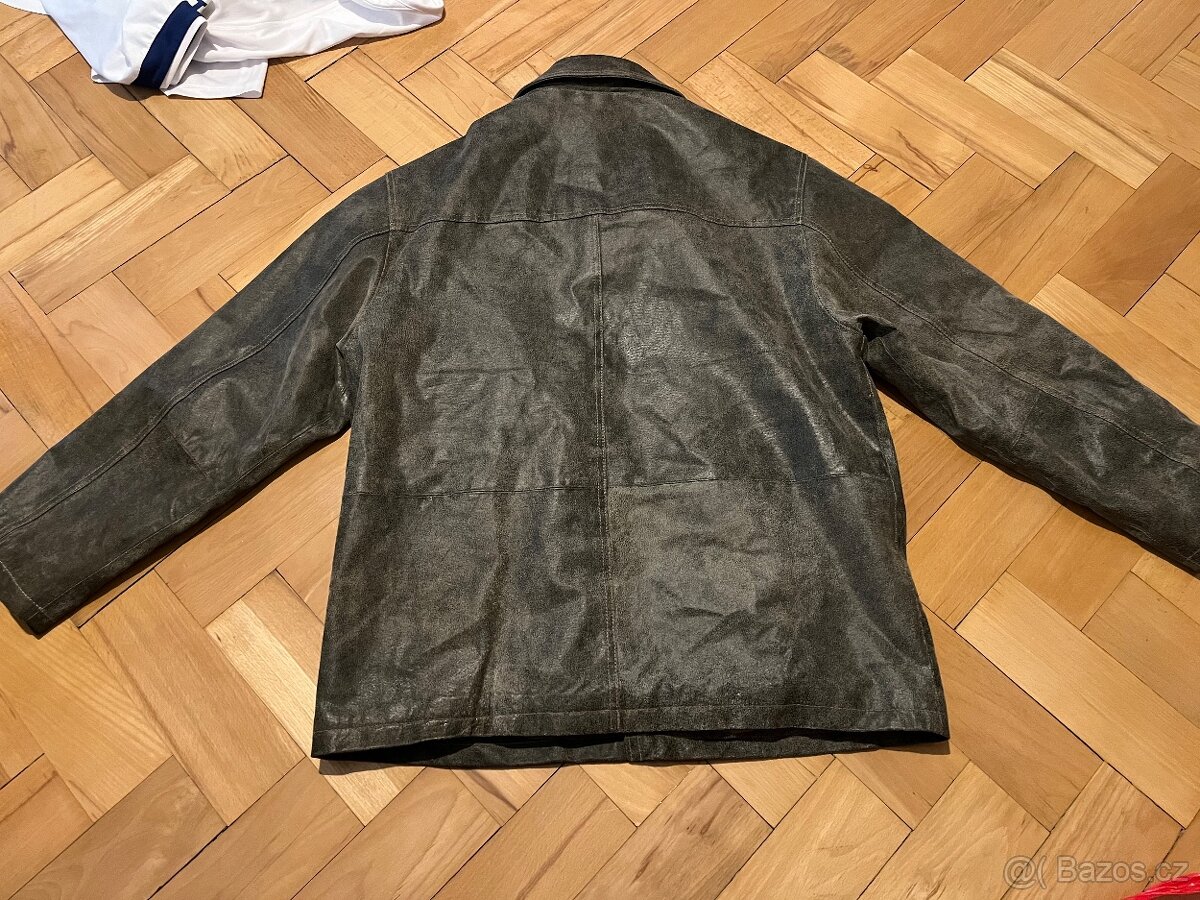 Kožený kabát KARA - 2