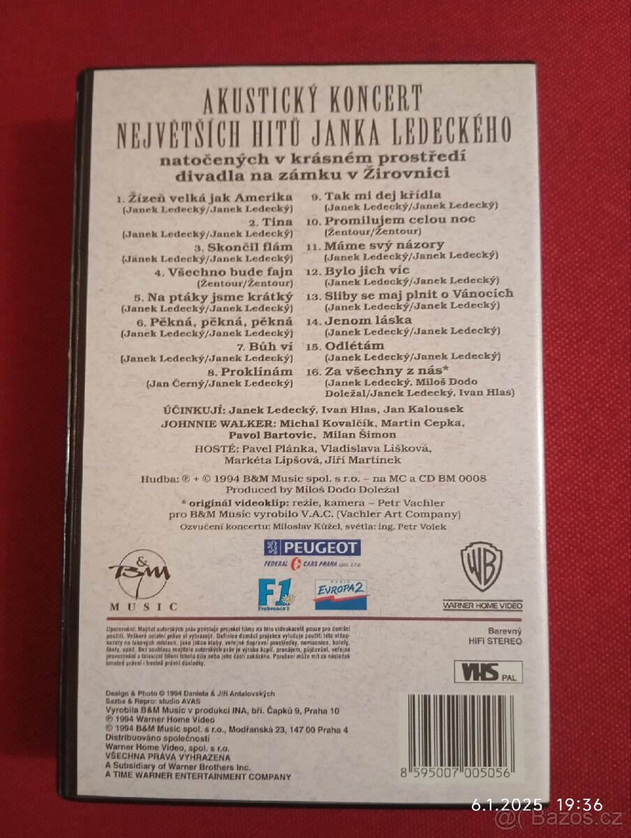VHS Janek Ledecký - 2