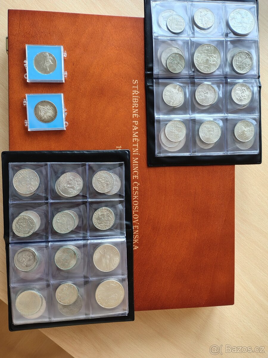 Kompletní sbírka pamětních mincí Československo - 2