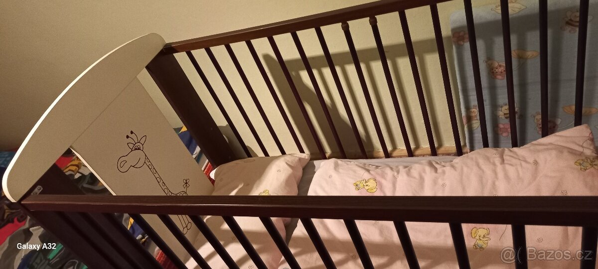 Dětská postýlka Klups Safari s motivem žirafy - 2