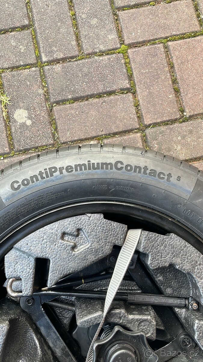 Nova sada Rezerva Continental 205/55/16 COMPLETNI - 2