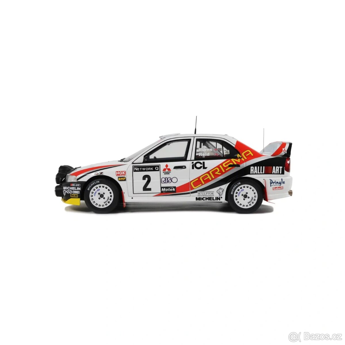 1:18 OTTO Mitsubishi Carisma GT Gr.A RAC RALLY 1997 - 2