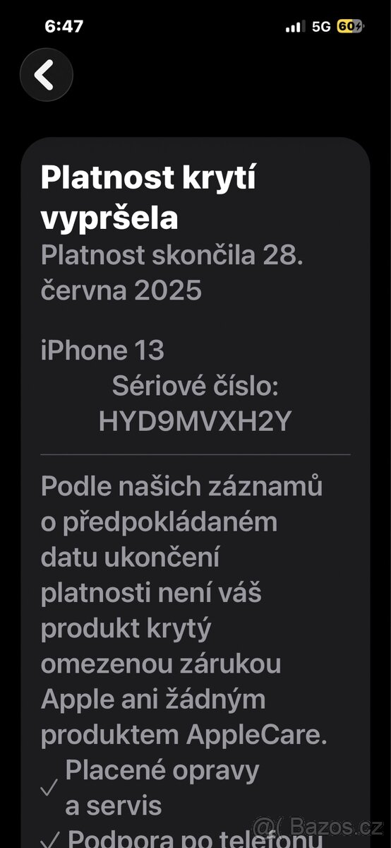 Apple iPhone 13 128GB temně inkoustový - 2
