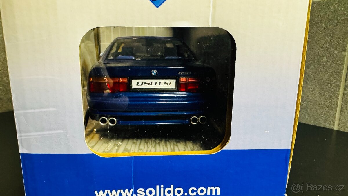 BMW 850 csi Solido model 1/18 - 2
