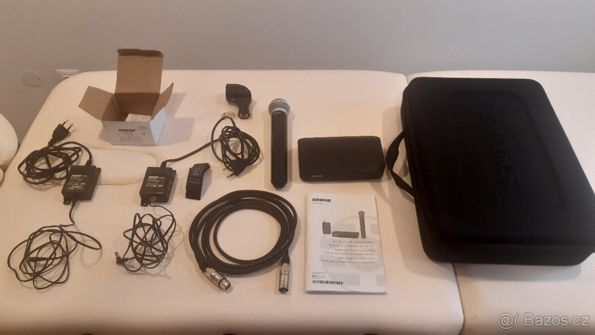 Shure BLX24E/SM58 Bezdrátový set H8E: 518-542 MHz - 2