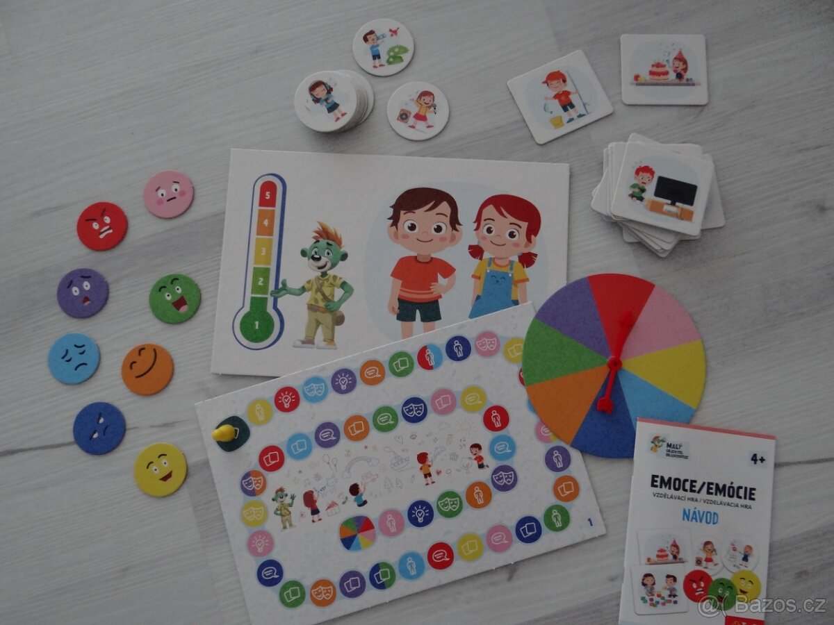 Vzdělávací hra TREFL Emoce - 2
