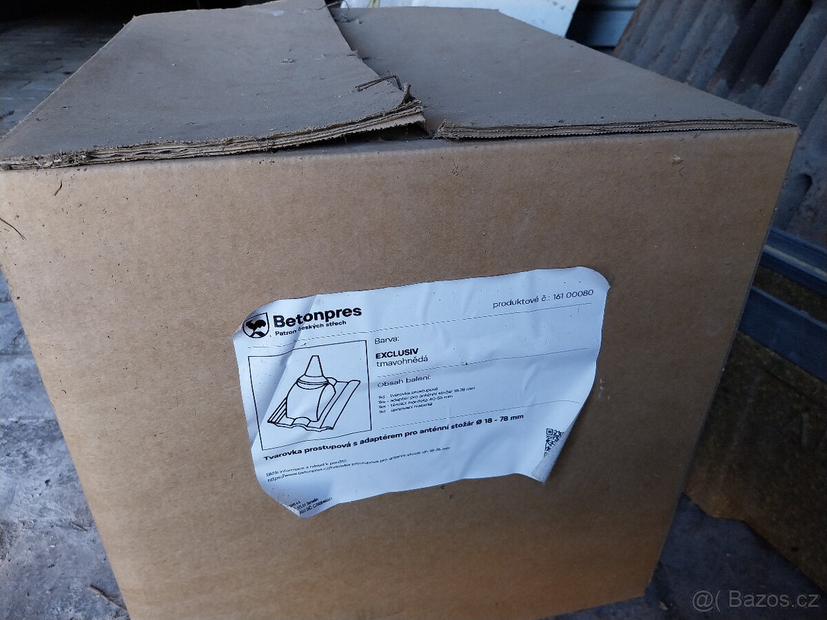 Taška anténní Betonpres tmavohnědá -Nová - 2