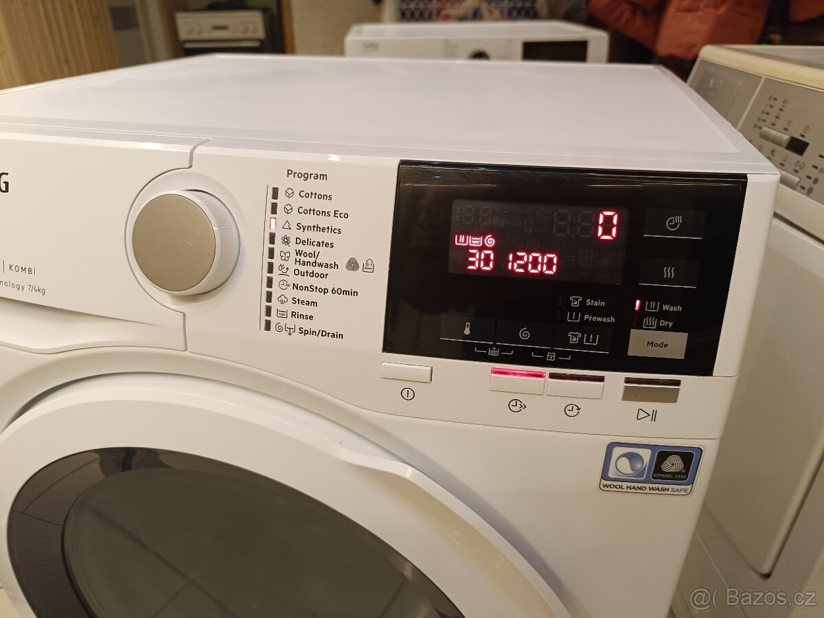 Pračka se sušičkou AEG na 7+4 kg - 2