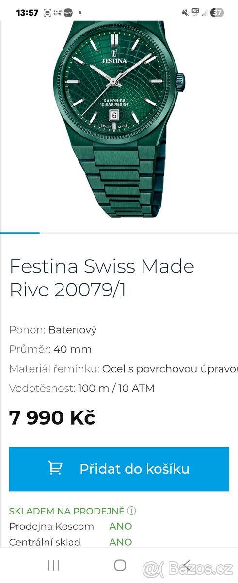 Hodinky Festina Saphire - 2