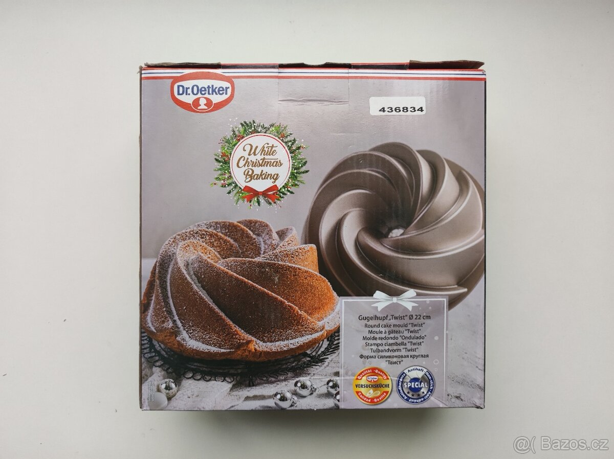 Forma na pečení Dr.Oetker TWIST - průměr 22 cm - 2