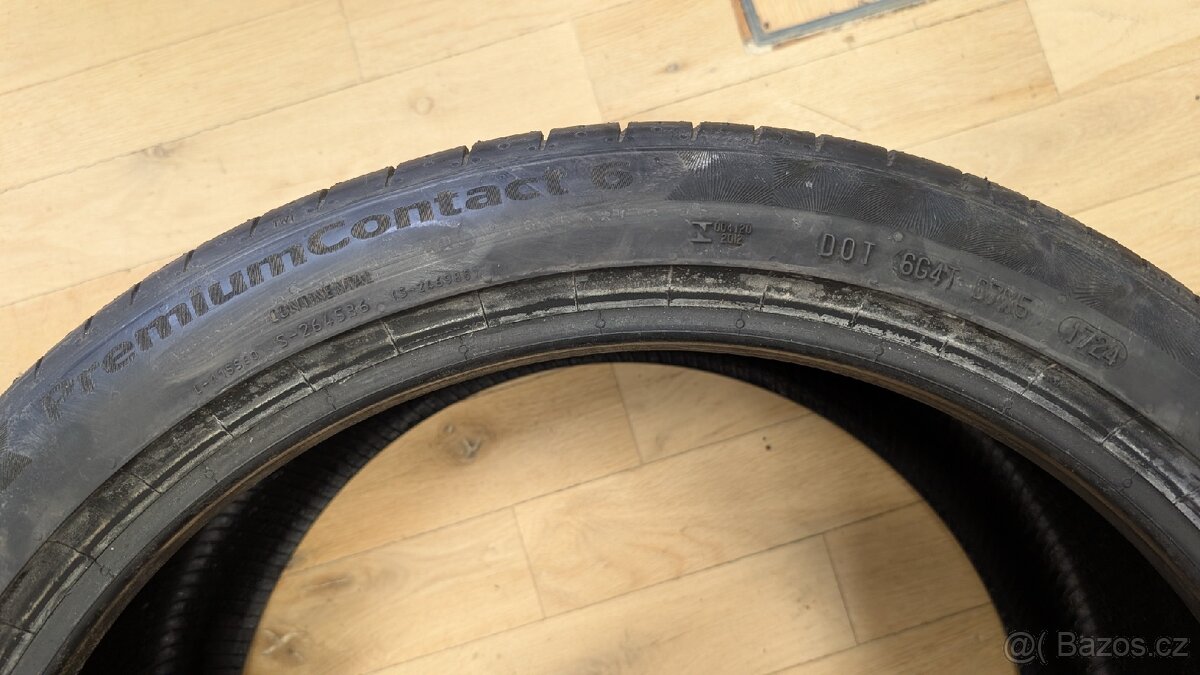 2ks Continental PremiumContact 6 (255/35 R18) - DOT 1724 - 2
