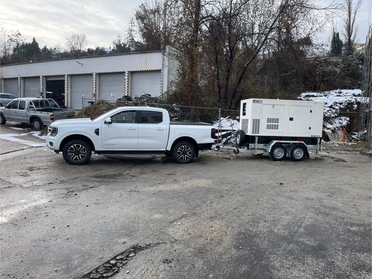 Elektrocentrála JCB 115 kVA - půjčovna - 2