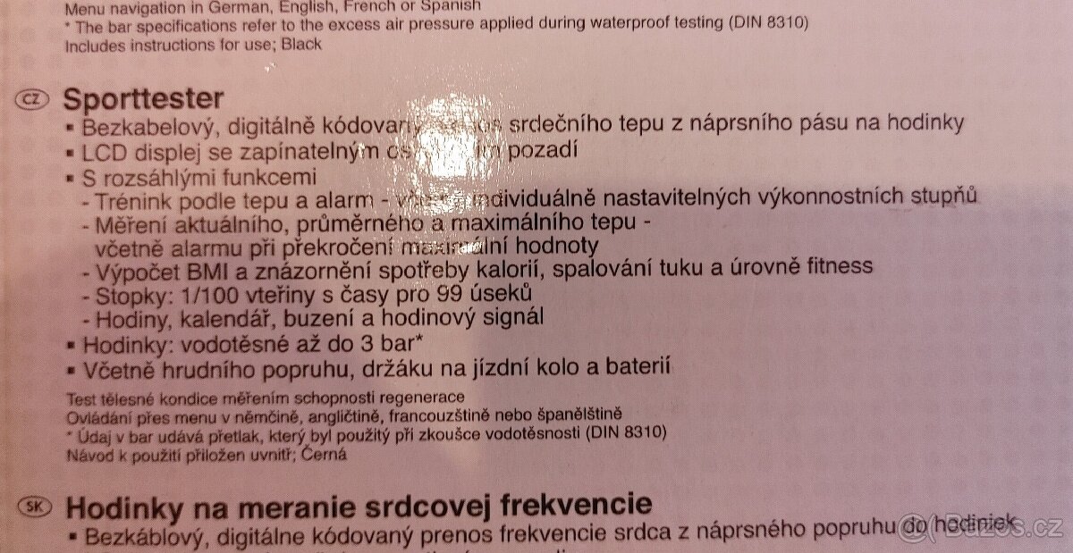 SLEVA na 300 Nový monitor tepu s hrudním pásem Crivit - 2