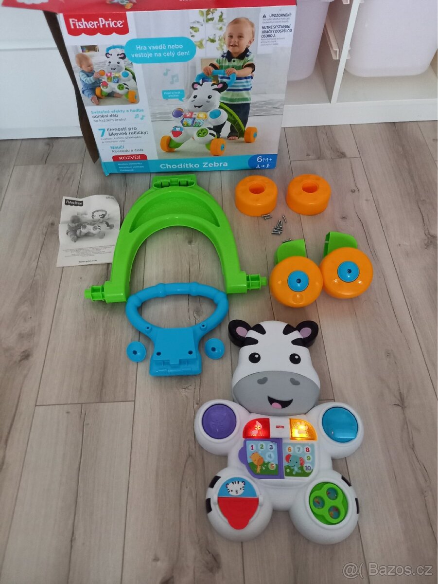 FISHER-PRICE ZEBRA BABY CHODÍTKO - 2
