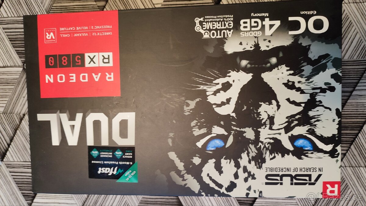 Asus dual RX580 OC 4GB - 2