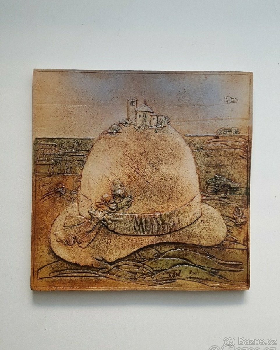 Keramický dekorativní kachel - 2