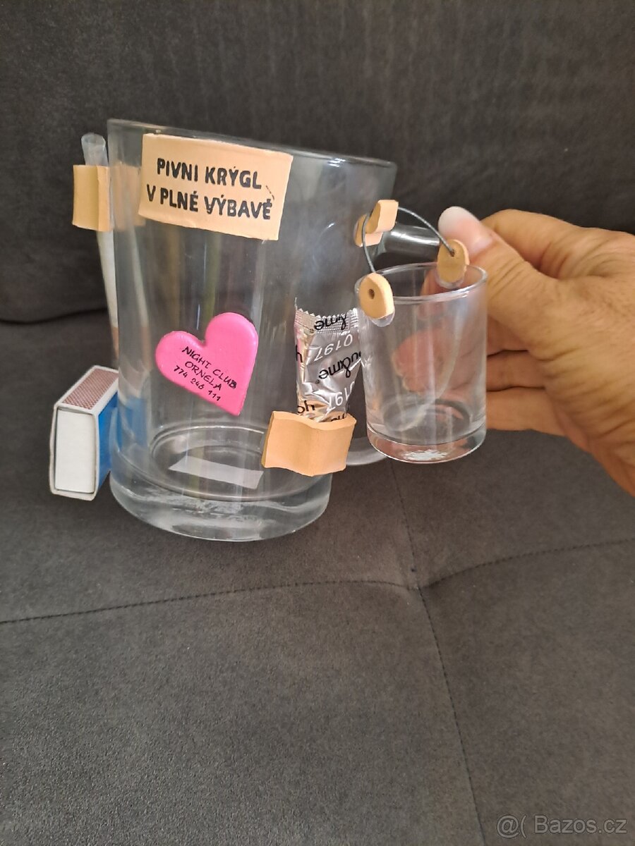 Dárkový žertovné pivní krygl - 2