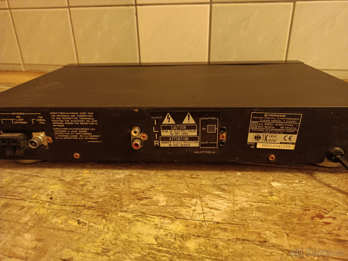 Pioneer tuner, CD přehrávač, ekvalizér - 2