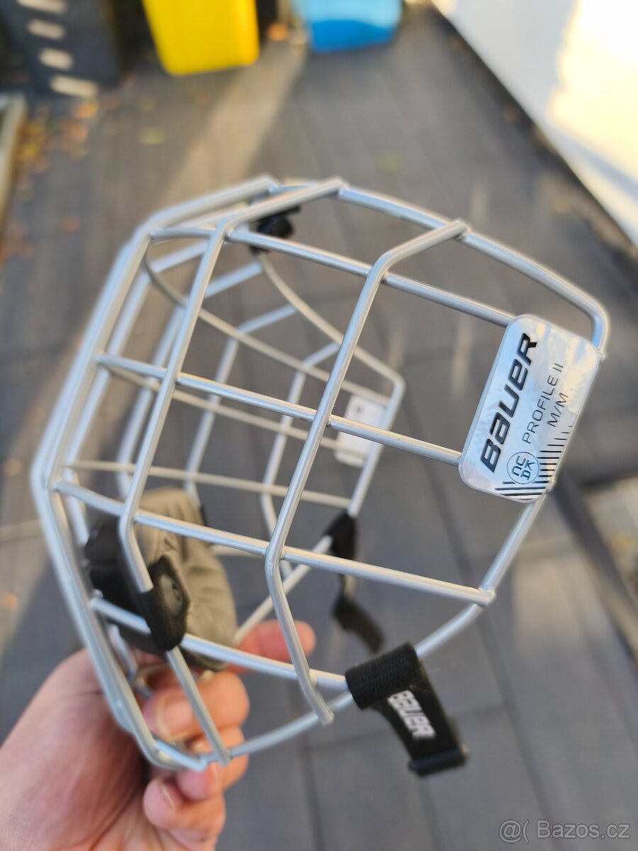 Mřížka Bauer na přilbu junior Profile 2 velikost M/M - 2