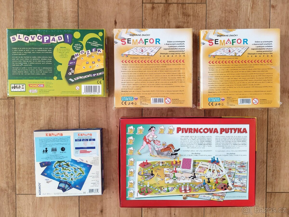 Společenská hra mix - včetně RETRO hry "Člověče nezlob se" - 2