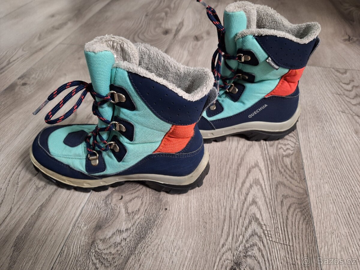 Zimní boty Quecha (Decathlon) vel. 34 - 2