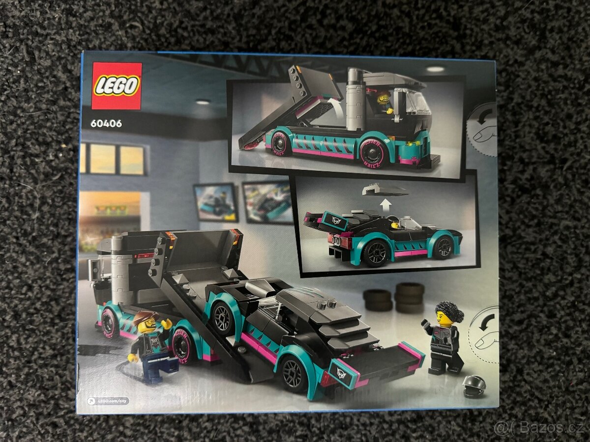 LEGO® City 60406 Kamión se závodním autem - 2