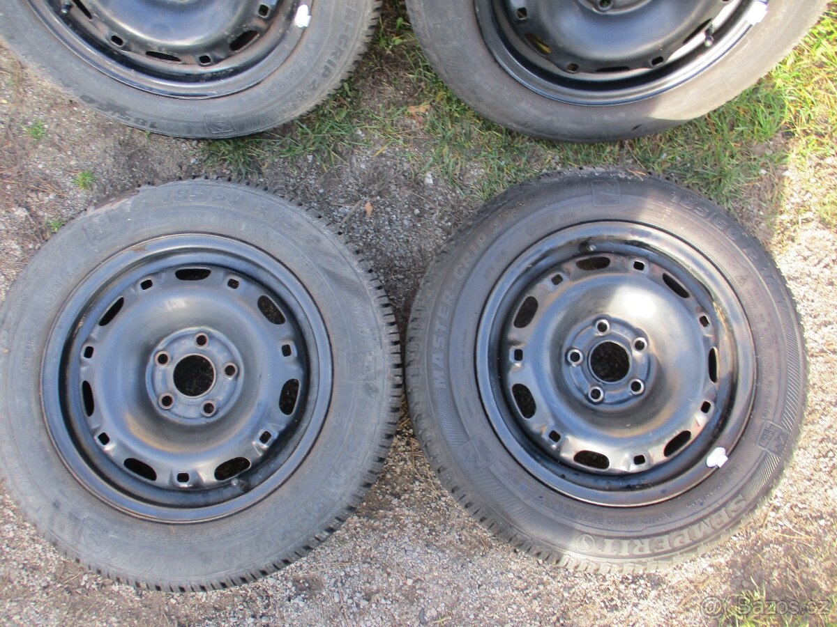 Rafky 5x100 R14 Pneu zimní 185/60 R14 v Lužnice - 2