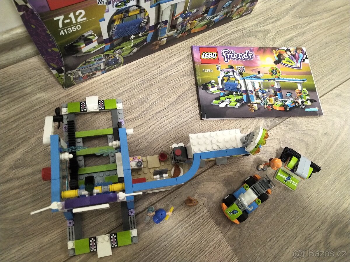 Lego Friends 41350 Myčka aut pohyblivá - 2