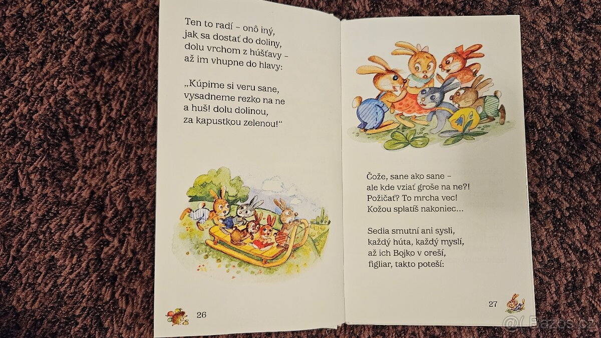 2 knihy (SK): Zajko Bojko + Rozprávky o zvieratkách - 2