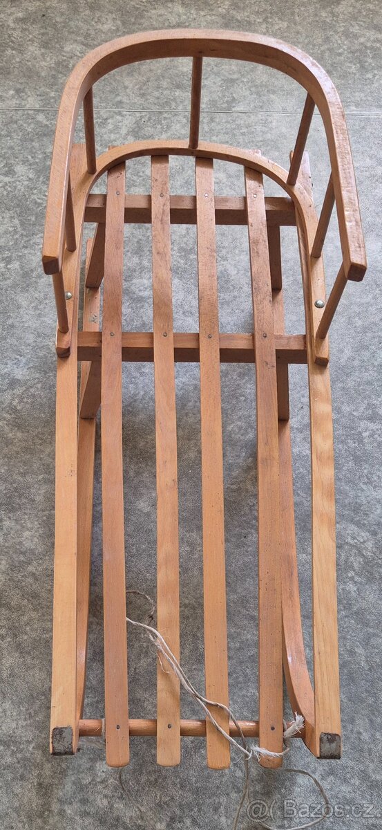 Dřevěné sáně - 2