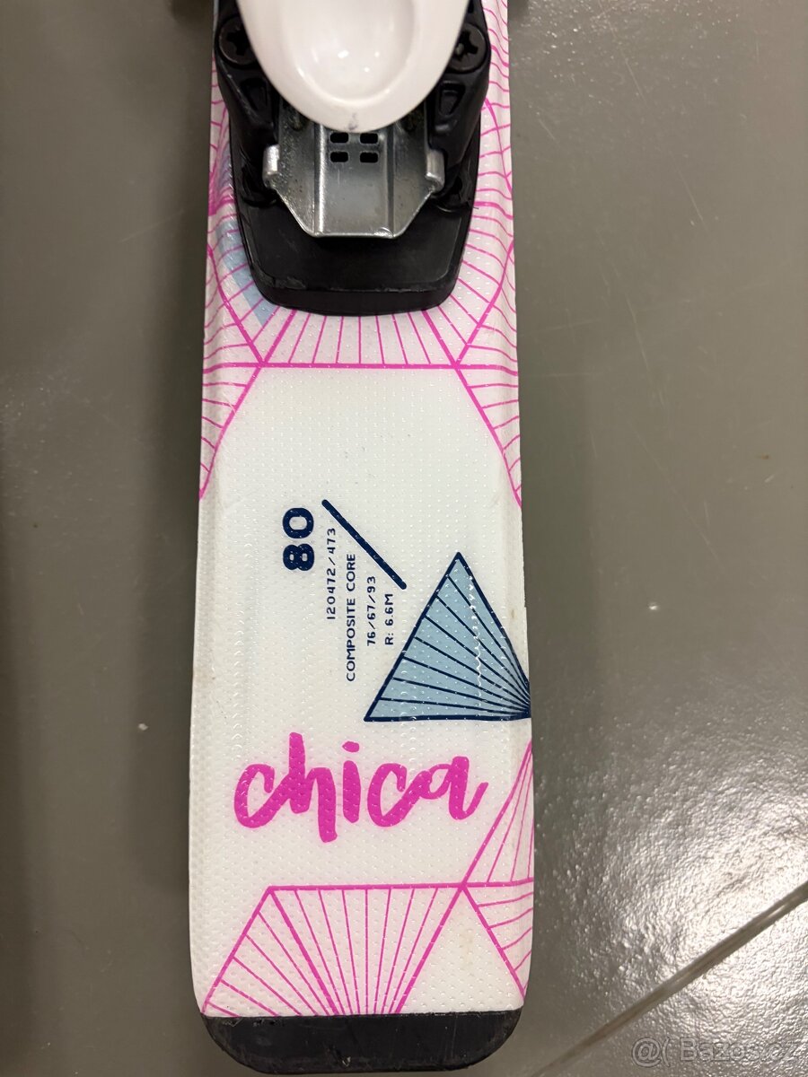 Dětské lyže Völkl chica, délka 80cm - 2