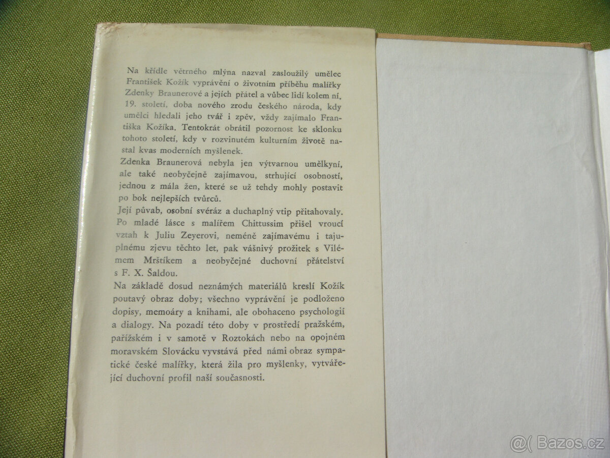 prodám knihu Fr. Kožíka - Na křídle větrného mlýna za 25kč - 2