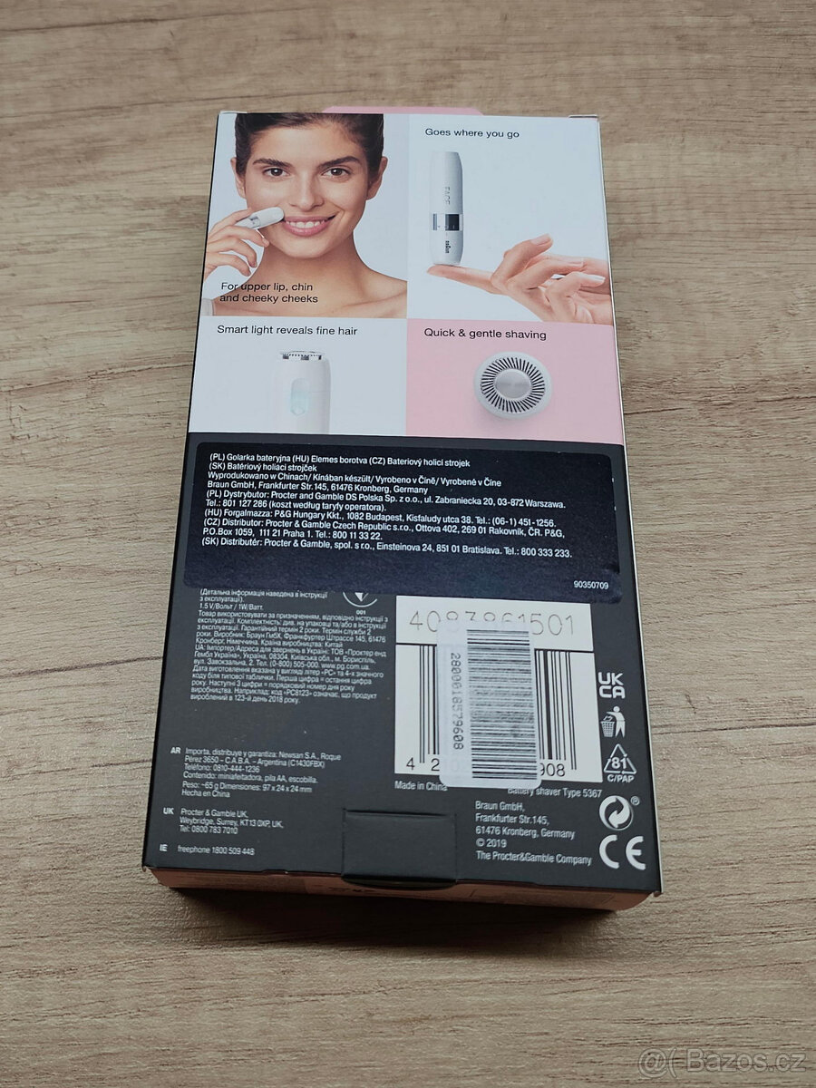 Braun FS1000 mini holící strojek na obličej - 2
