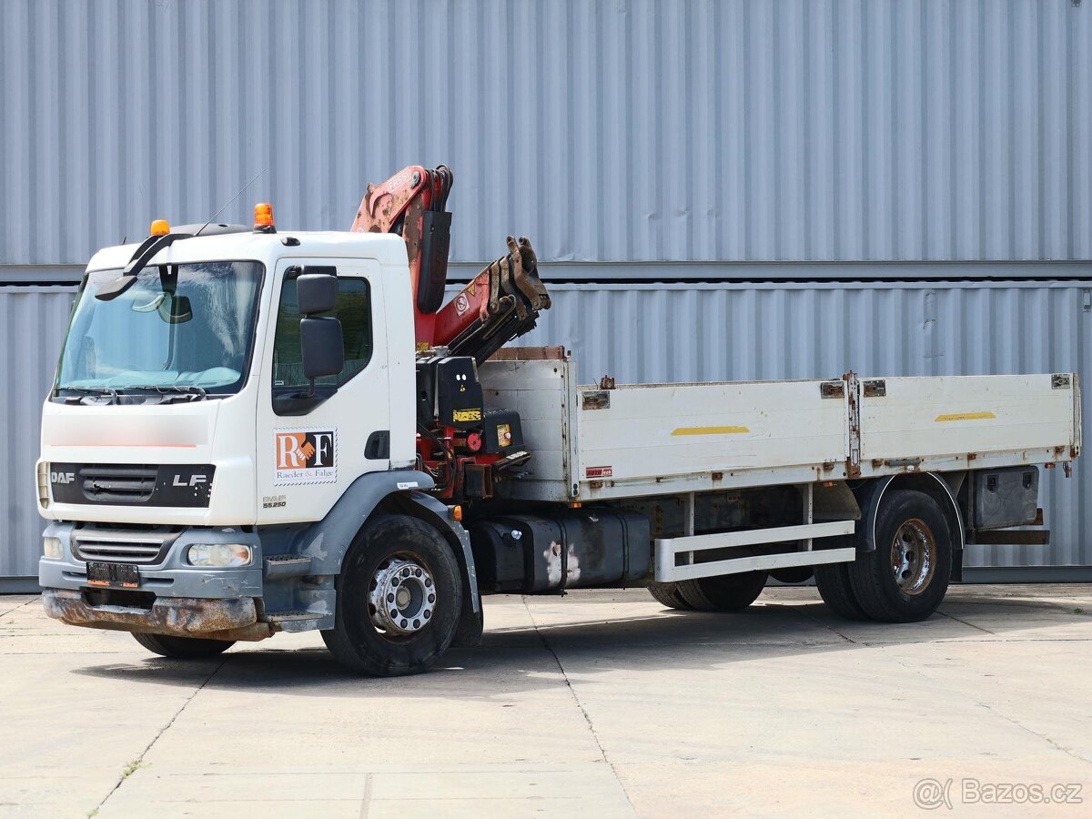 DAF LF 55.250, HYDRAULICKÁ RUKA FASSI F-110 S (9,95 m, 5140 - 2