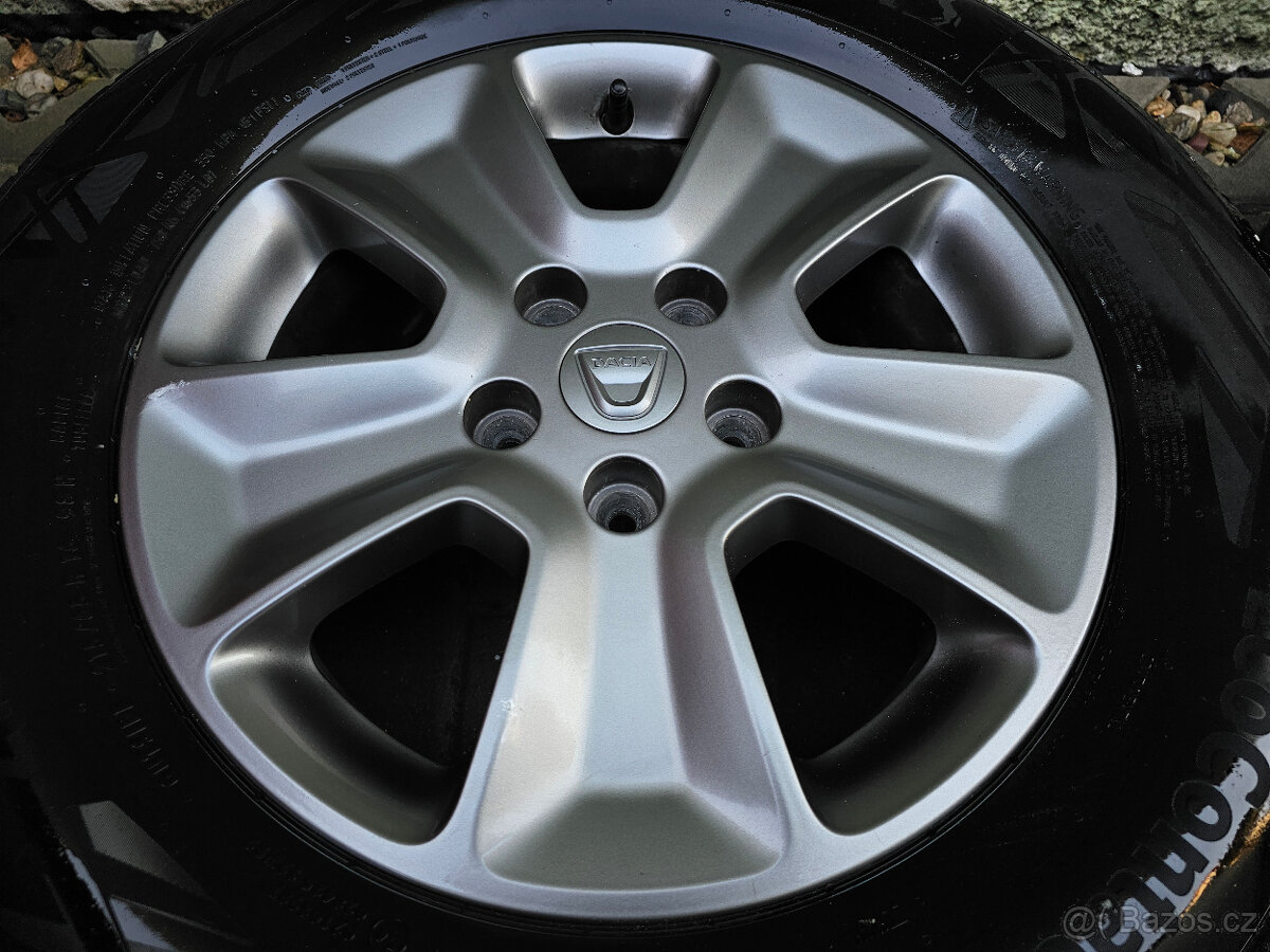 ALU kola letní disky Dacia Duster R16 5x114,3 ET50 6,5J - 2