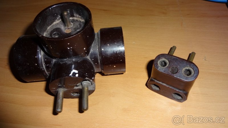 RETRO PŘEDMĚTY - 2x rozbočení - 2