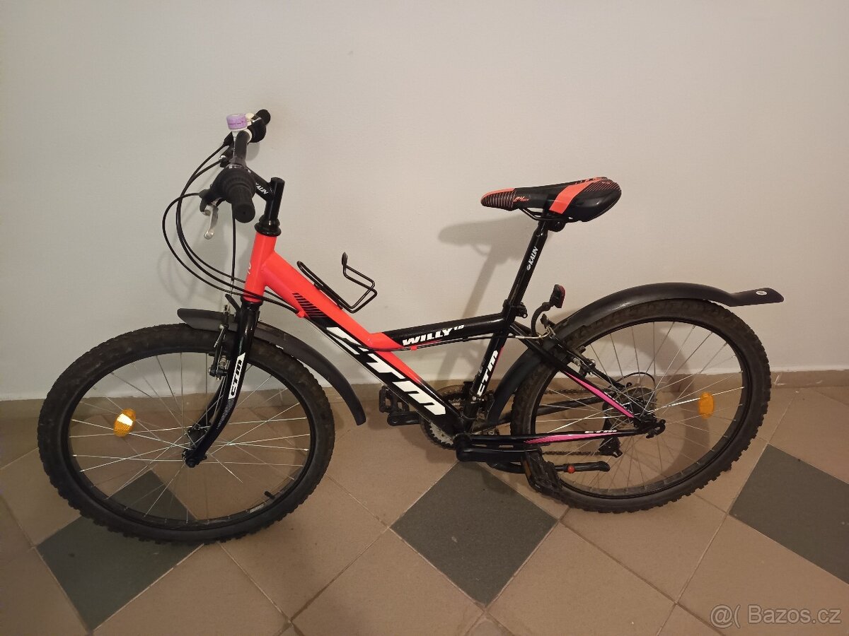 Dívčí horské kolo velikost 24 - 2