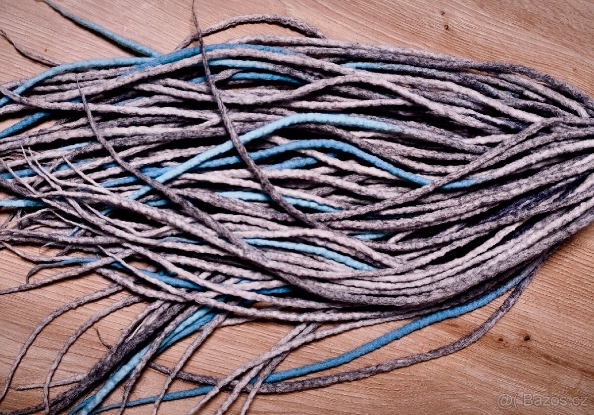 Fake dready z vlny - 2