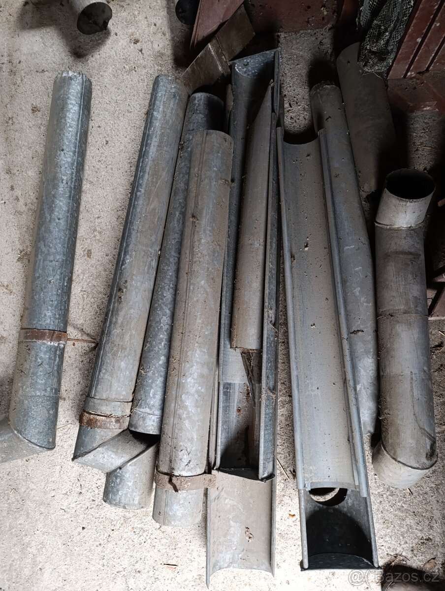 Okap, žlab, rýna, svody pozink - 2