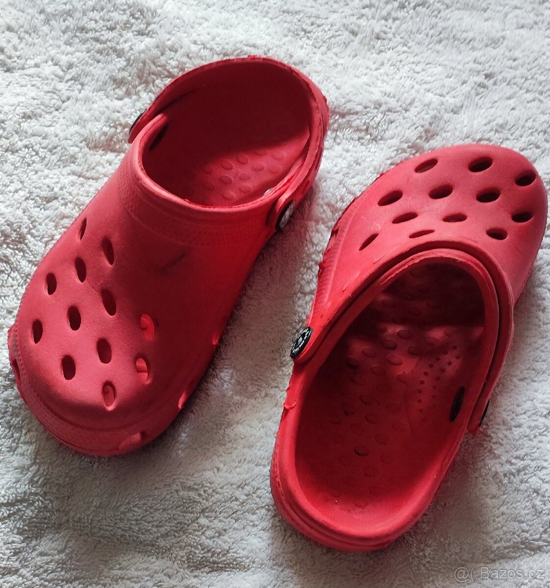 Dětské červené Crocs boty, vel. 28 - 2