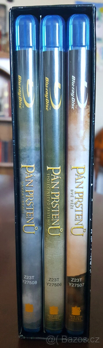 3x Blu-ray Pán Prstenů (Český Dabing) Jako NOVÉ - 2