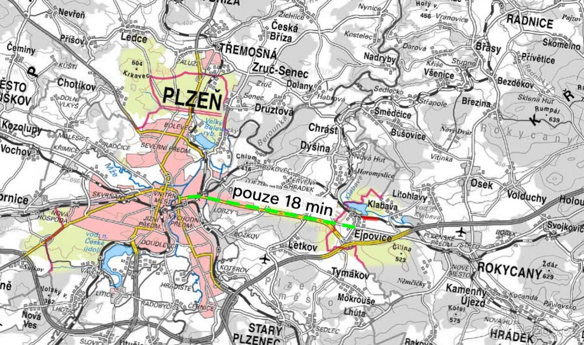 Zemědělská půda, prodej, Ejpovice, Rokycany - 2