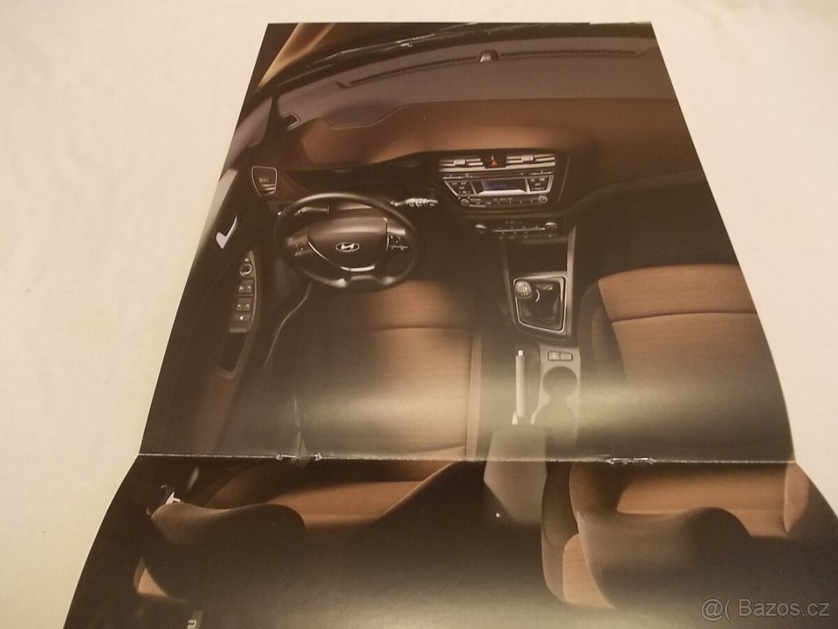 HYUNDAI i20 ix20 - sada českých prospektů - 2