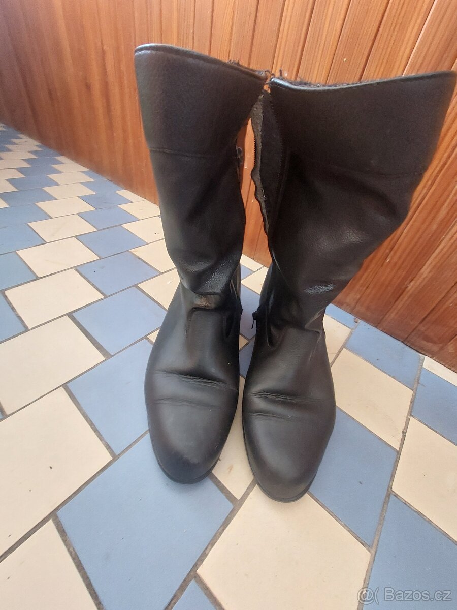 Dámské retro kozačky - 2