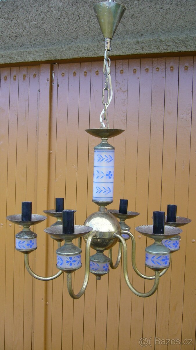 Orientální váza + lustr - 2