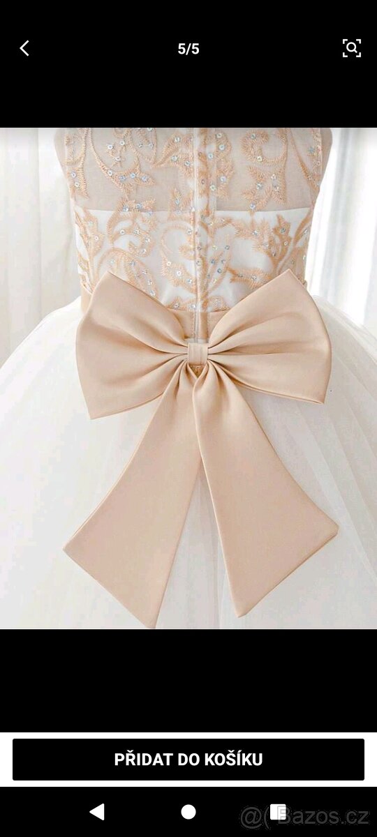 Společenské dětské šaty - 2