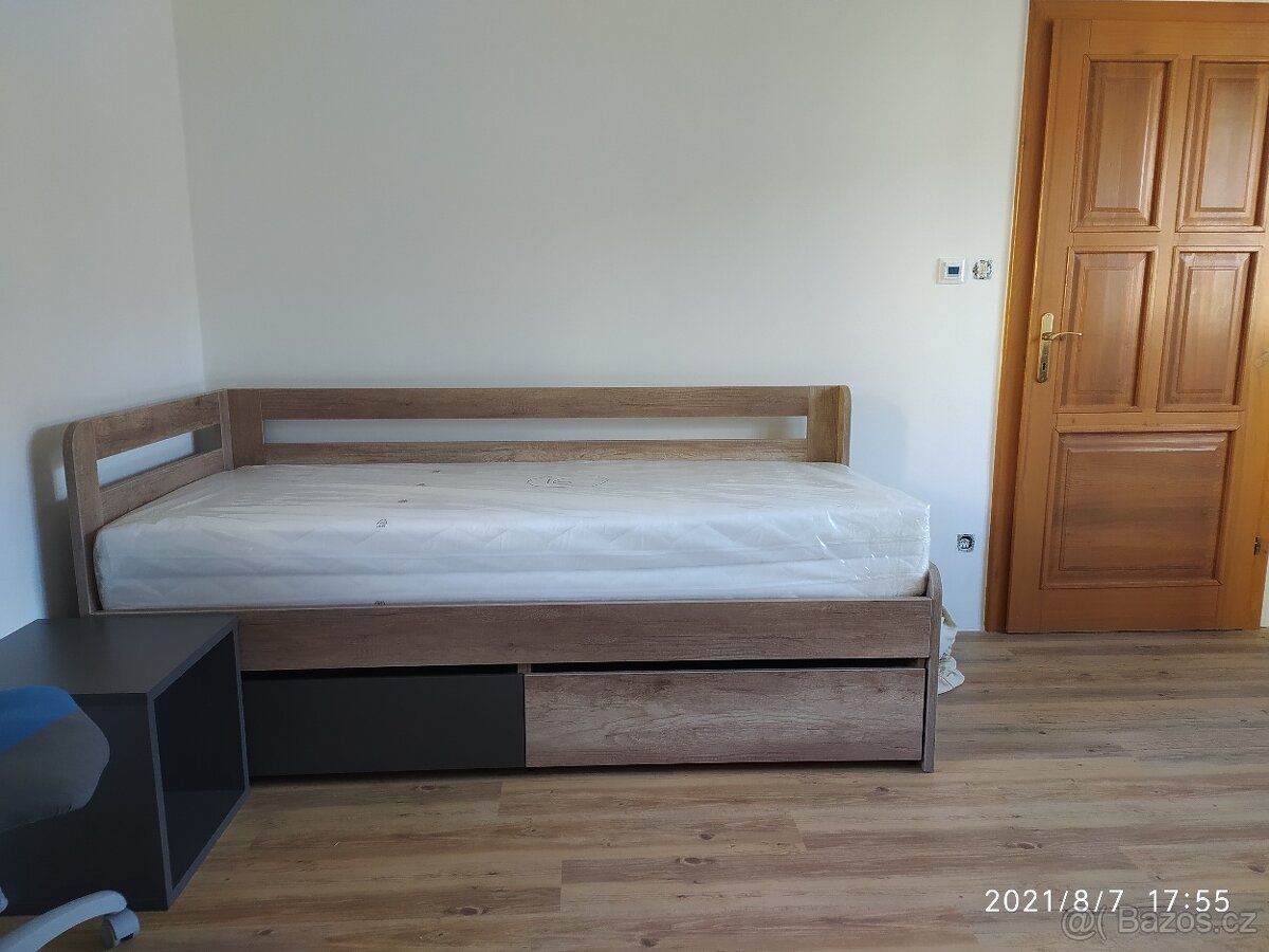 Postel rozkládací 90x200 - 2