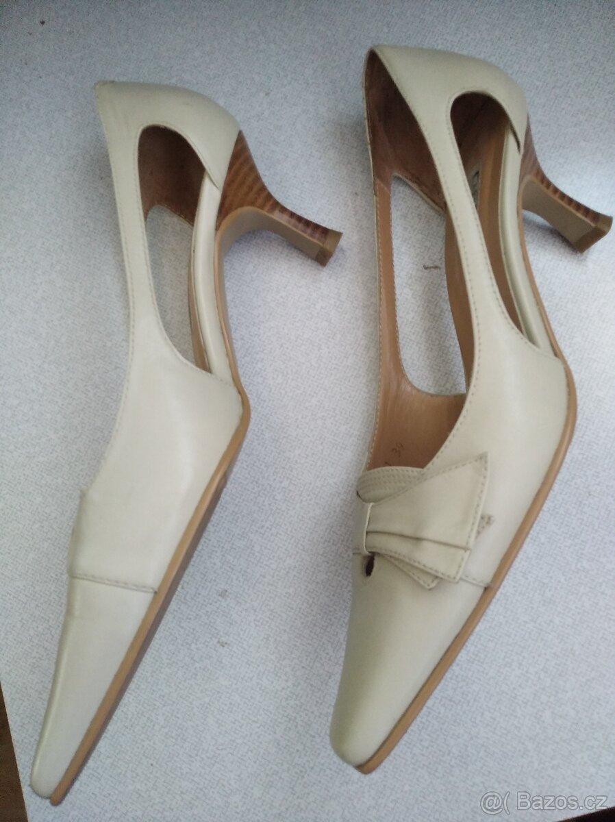 lodičky dámské kožené - 2