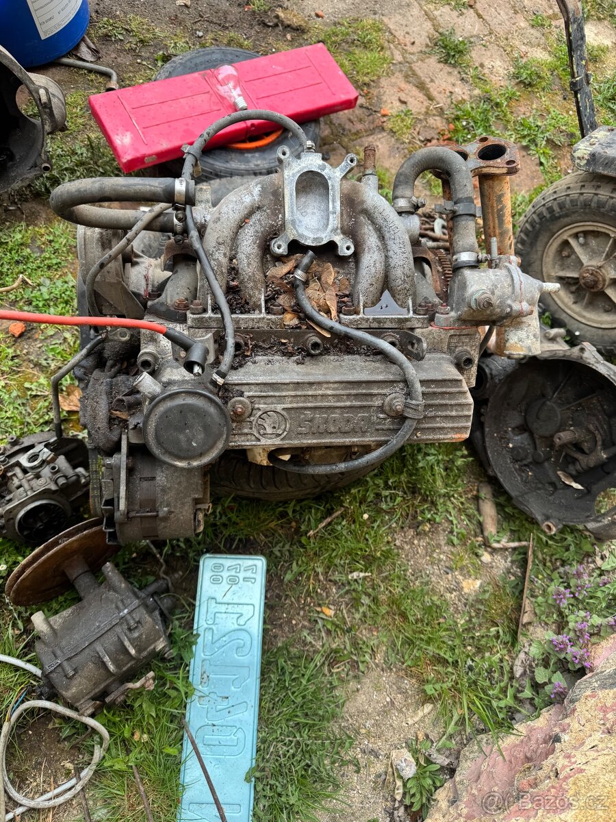 Motor + převodovka Škoda 105/120 - 2
