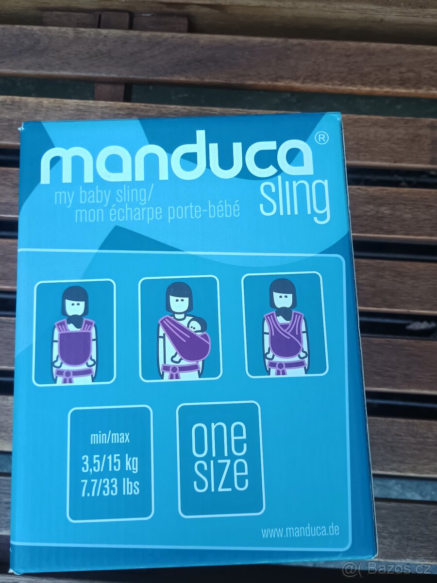 Manduca Sling šátek, barva chilli - 2